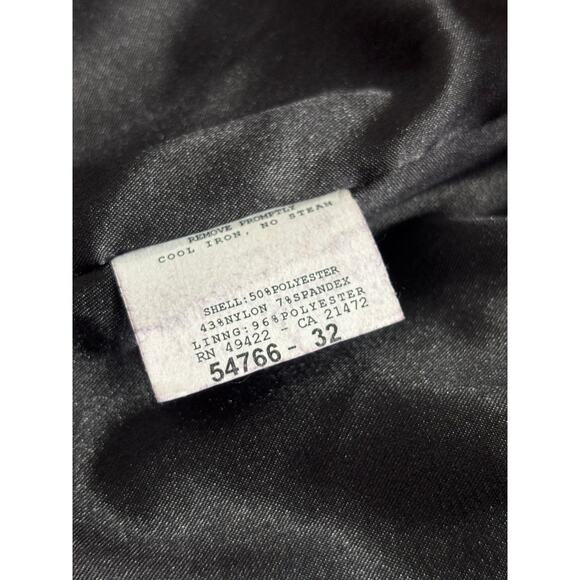 Vintage Jessica McClintock Strapless Satin Cocktail Prom Dress 80s 90s Fuchsia - Picture 10 of 12